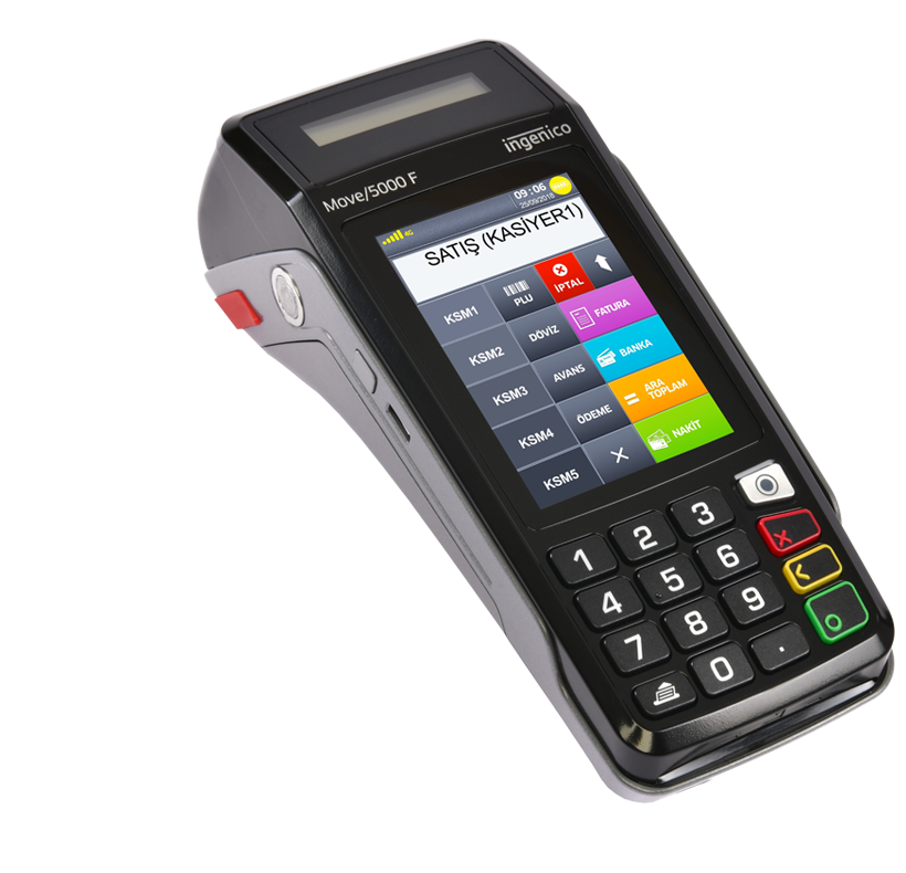 Ingenico Move 5000F seyyar yazarkasa POS cihazı